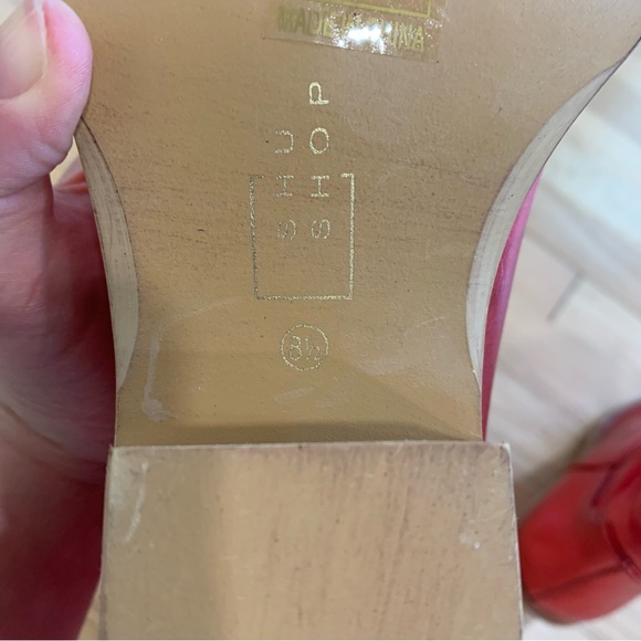 Shu Shop Red Zahara Metallic Cowgirl Boots Western Concert Independence Size 8.5 - Picture 7 of 7